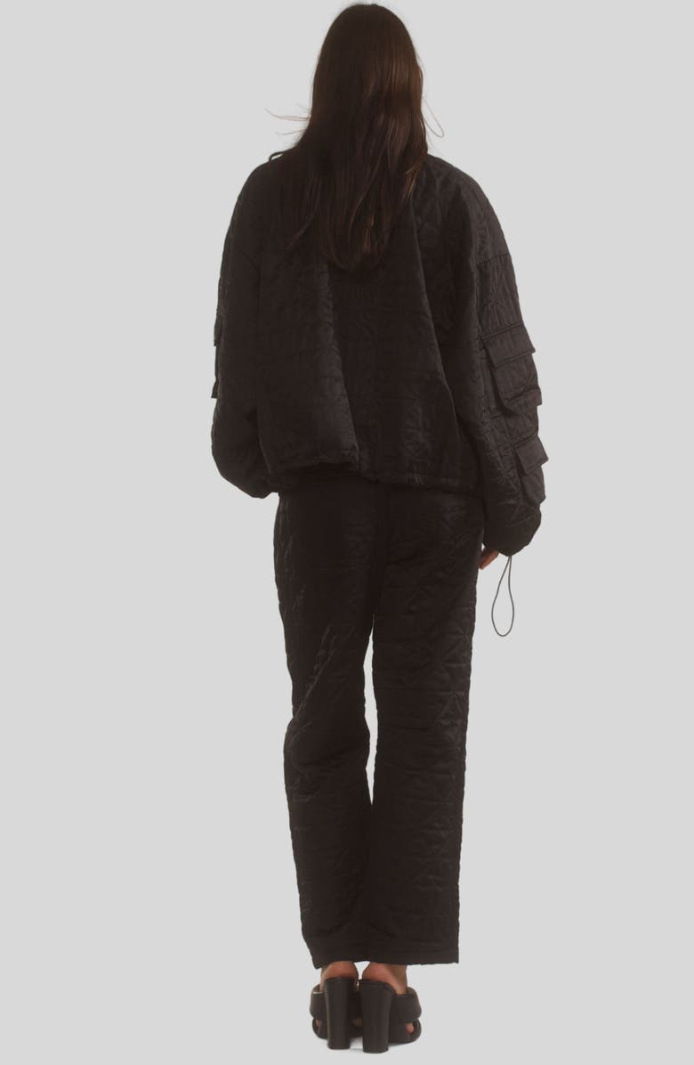 Cynthia Rowley QUILTED HORSESHOES PANTS, Alternate, color, 