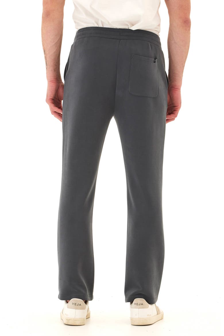 Kevin Peached Drawstring Straight Leg Pants, Alternate, color, CARBON