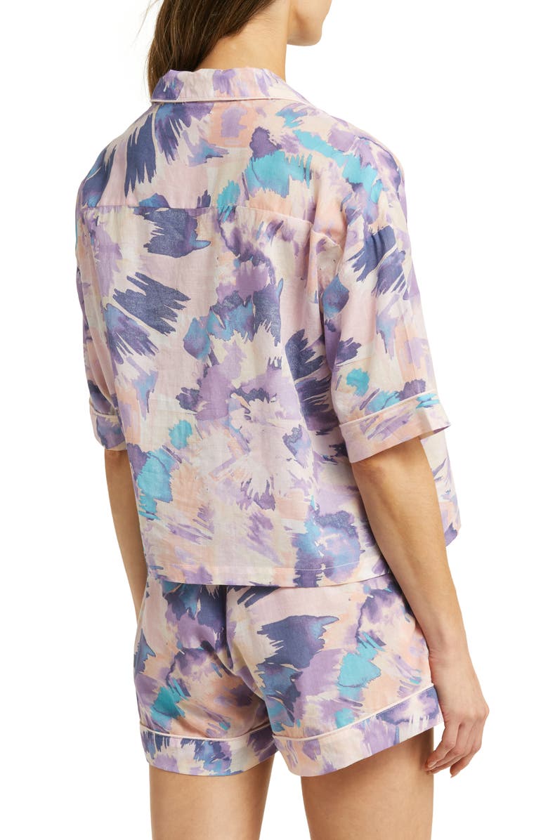 Papinelle Willow Cotton Voile Boxer Pajamas, Alternate, color, 