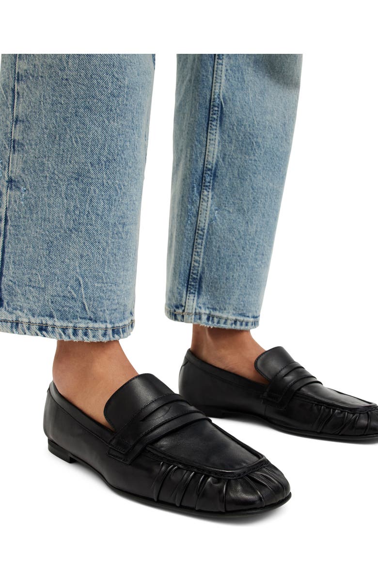 AllSaints Sapphire Penny Loafer, Alternate, color,