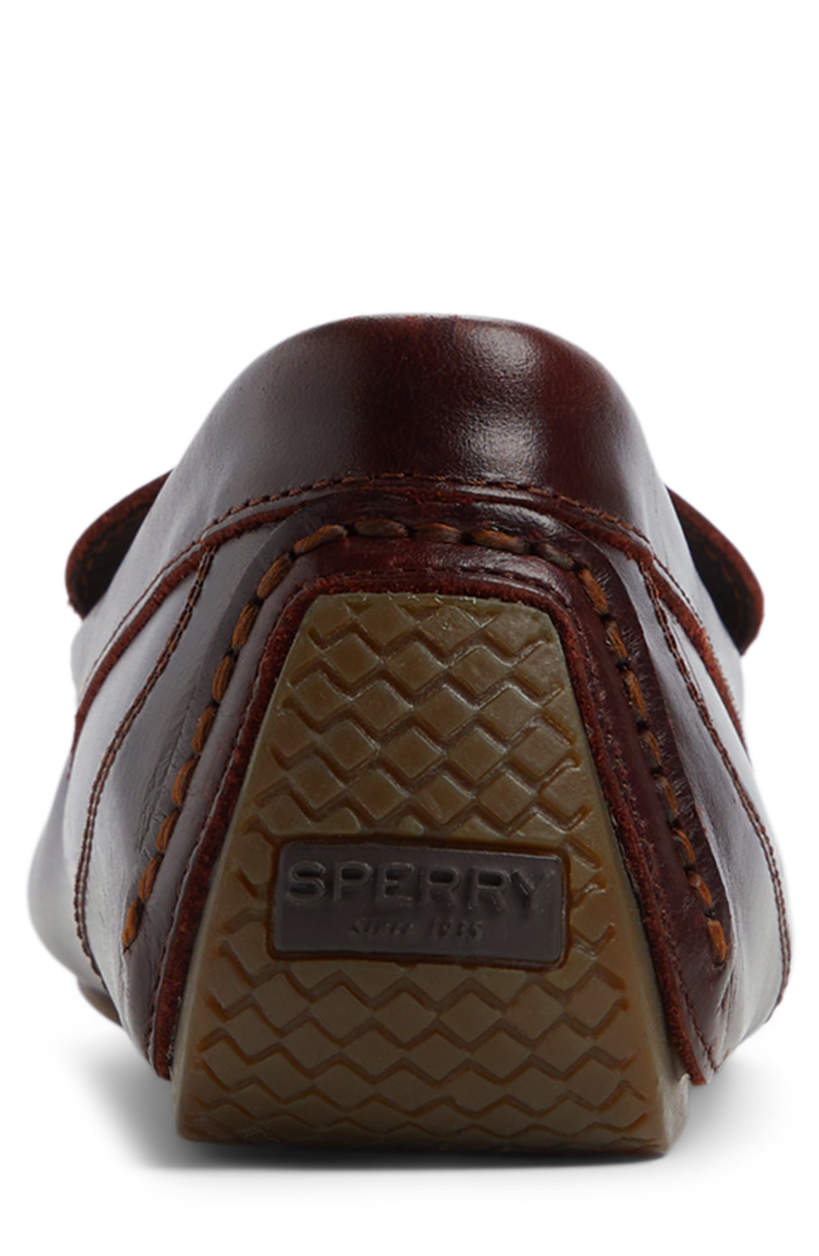 Sperry Davenport Venetian Driving Loafer, Alternate, color, Dark Brown