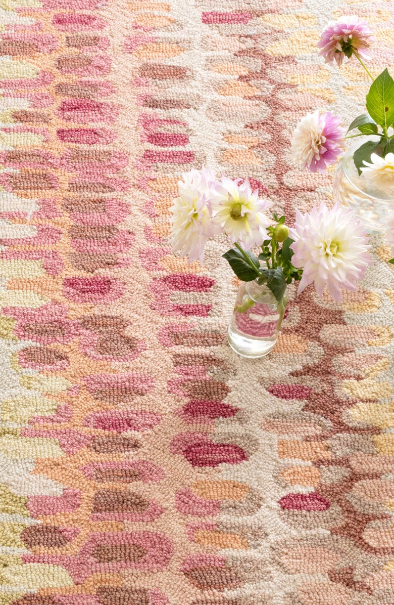 Dash & Albert Paint Chip Hooked Wool Rug, Alternate, color,