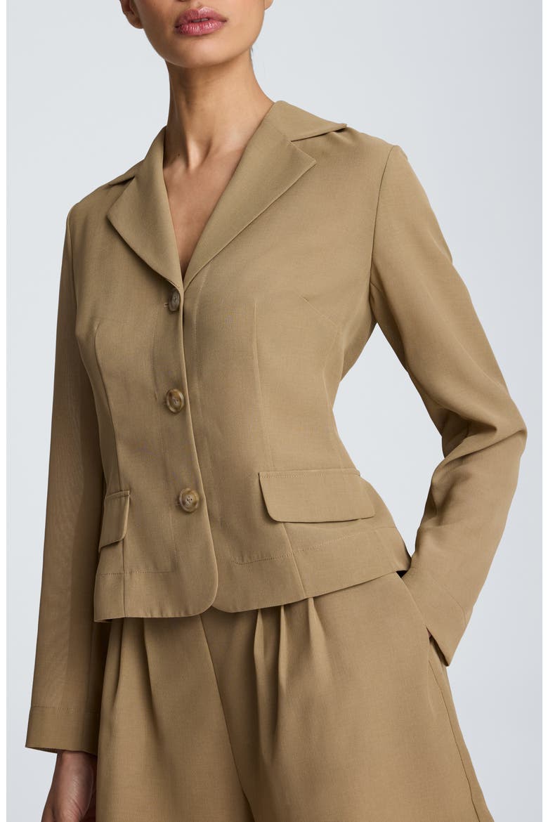 Slim Fit Blazer, Main, color, MOSS TAUPE