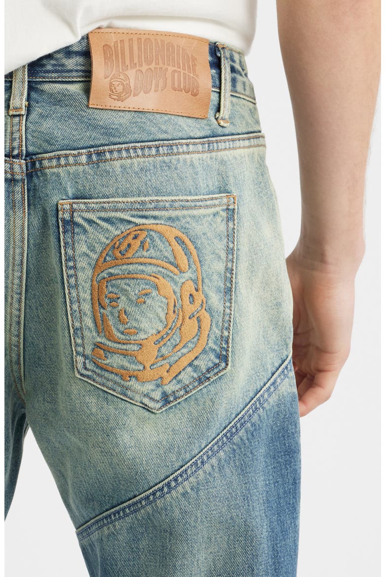 Two-Tone Heart Jeans, Alternate, color, SUNKIST