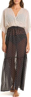 BLEU by Rod Beattie Maxi Cover-Up Dress