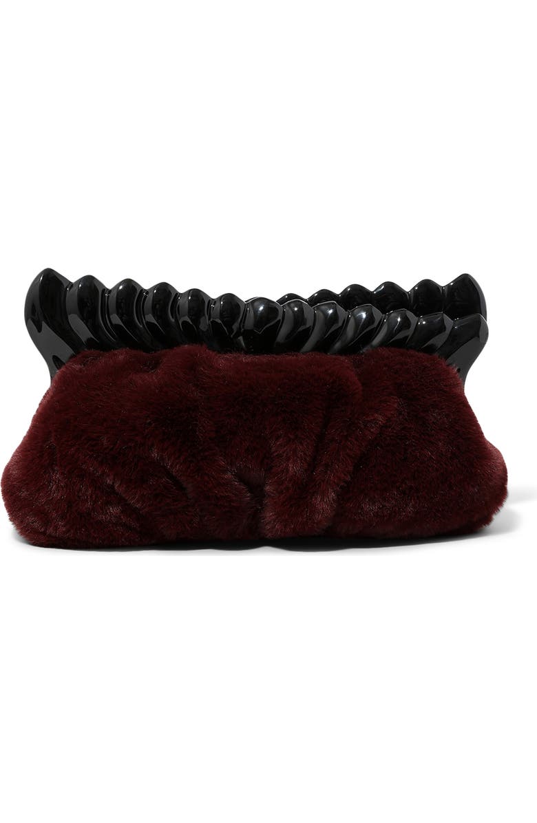 Alexis Bittar The Pouf Clutch, Main, color, Merlot
