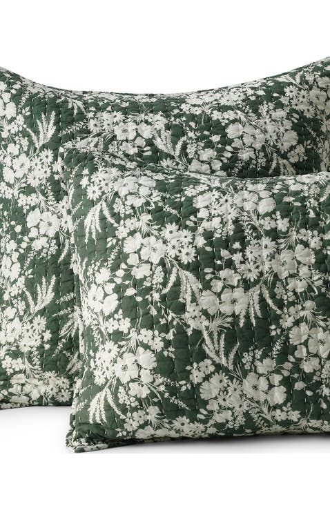 Seed Stitch Quilted Pillow Sham