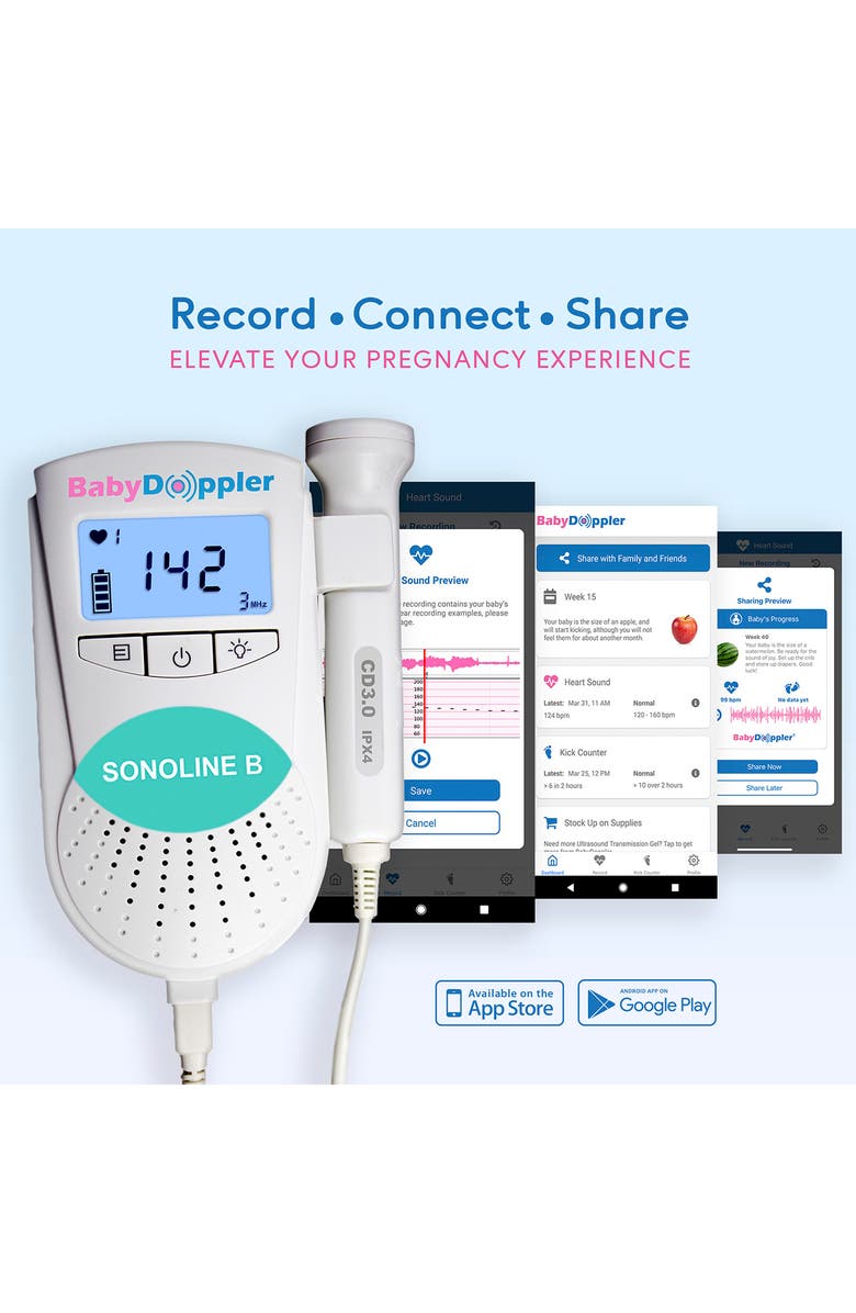 DAGAMMA Dagamamma Sonoline B Fetal Dopper Heartbeat Tracker, Alternate, color,