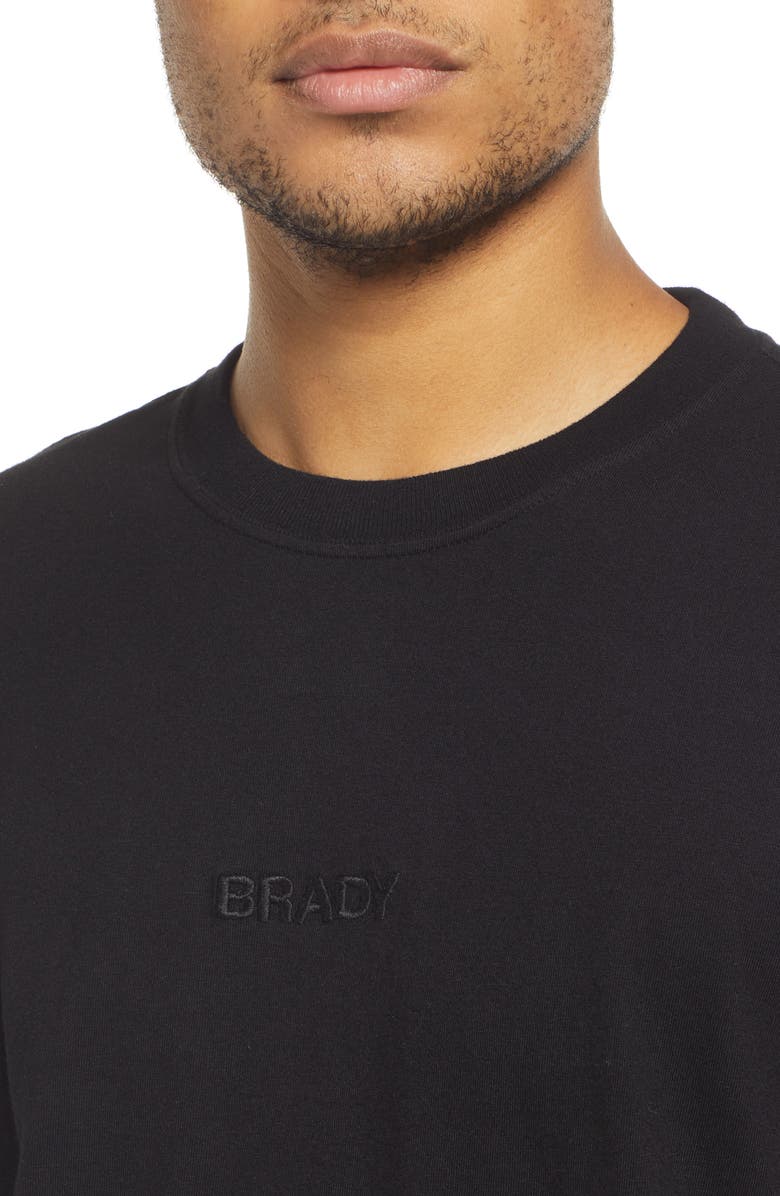BRADY Three Quarter Sleeve Pima Cotton Henley T-Shirt, Alternate, color, 