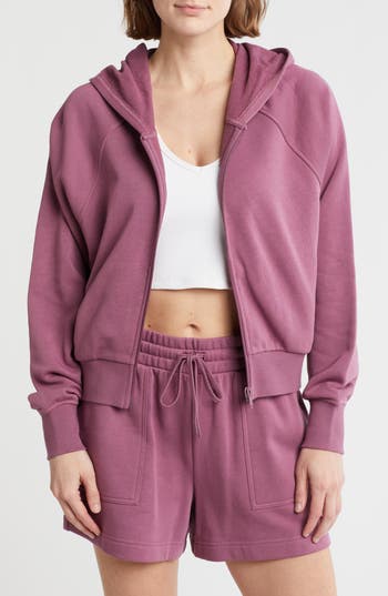 Z By Zella Level Up Terry Full Zip Hoodie