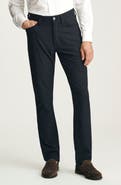 34 Heritage Courage Micro Check Straight Leg Pants
