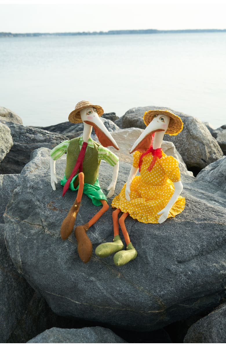 Gallerie II Moby Pelican Doll, Alternate, color, Green