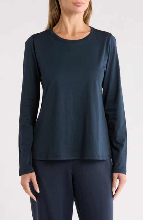 Eileen Fisher Organic Cotton Long Sleeve T-Shirt