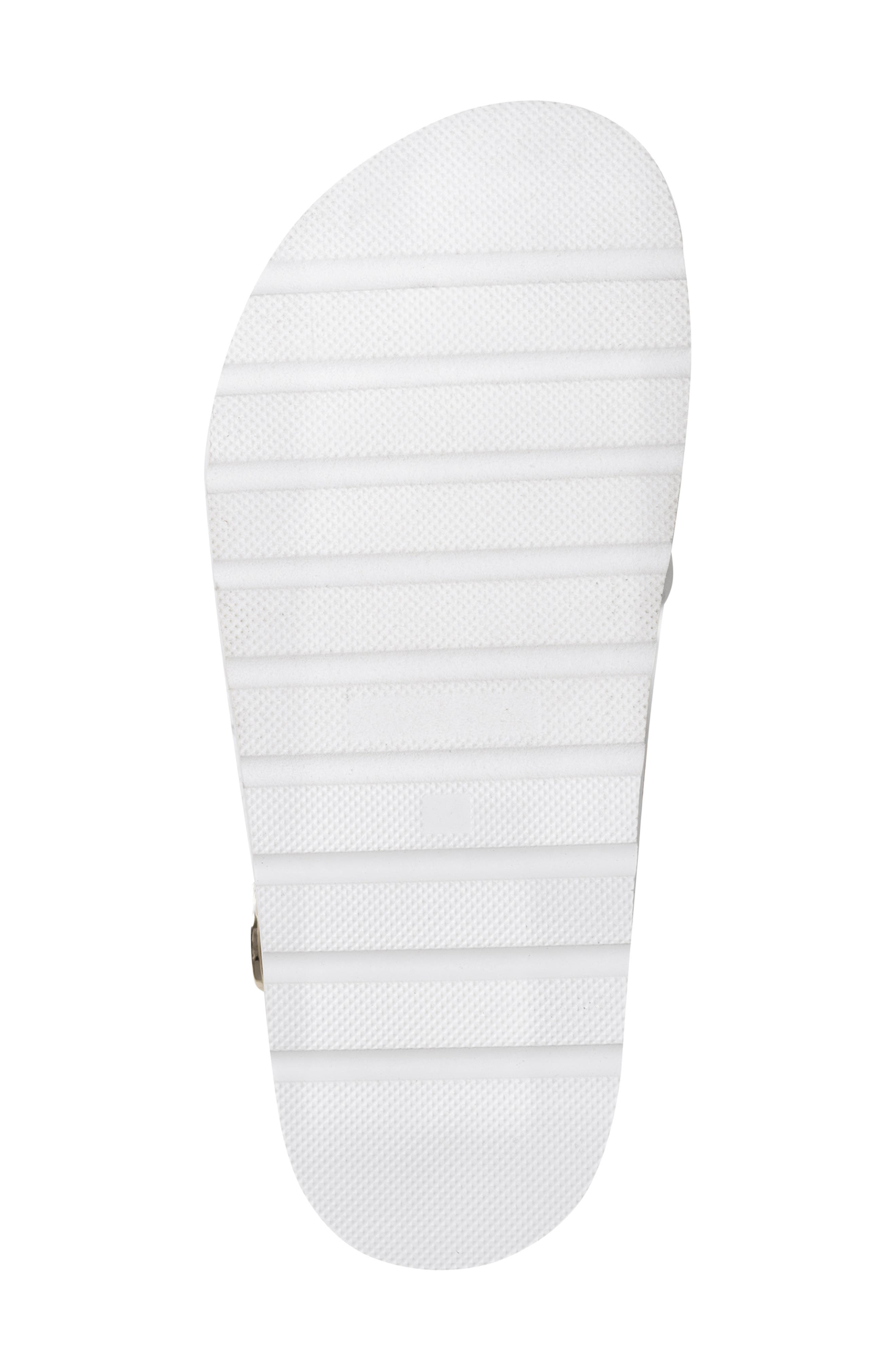 KARL LAGERFELD PARIS Harlan Embellished Slingback Sandal, Alternate, color, Natural/ Bright White