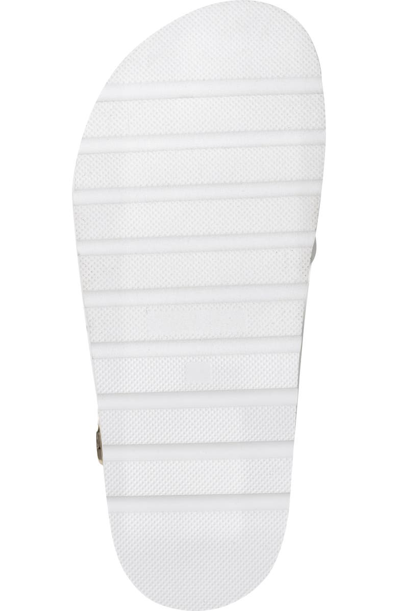 KARL LAGERFELD PARIS Harlan Embellished Slingback Sandal, Alternate, color, Natural/ Bright White