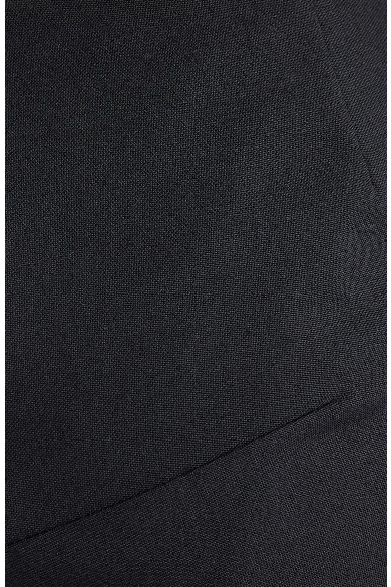 Slashed Maxi Skirt, Alternate, color, BLACK