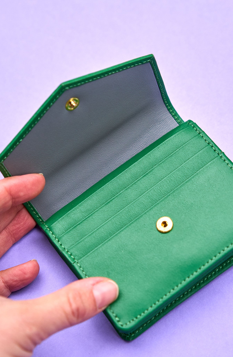 Tusk Joy French Wallet, Alternate, color, Emerald