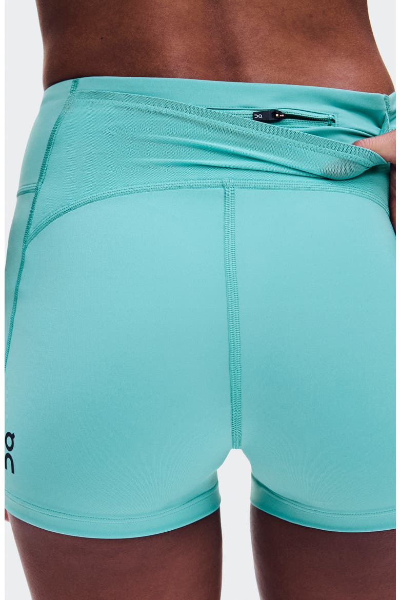 Performance Bike Shorts with Pockets, Alternate, color, AQUAMARINE