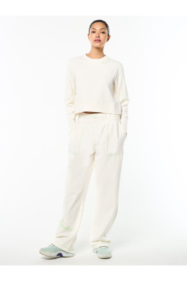 Greta Crewneck, Alternate, color, GARDENIA