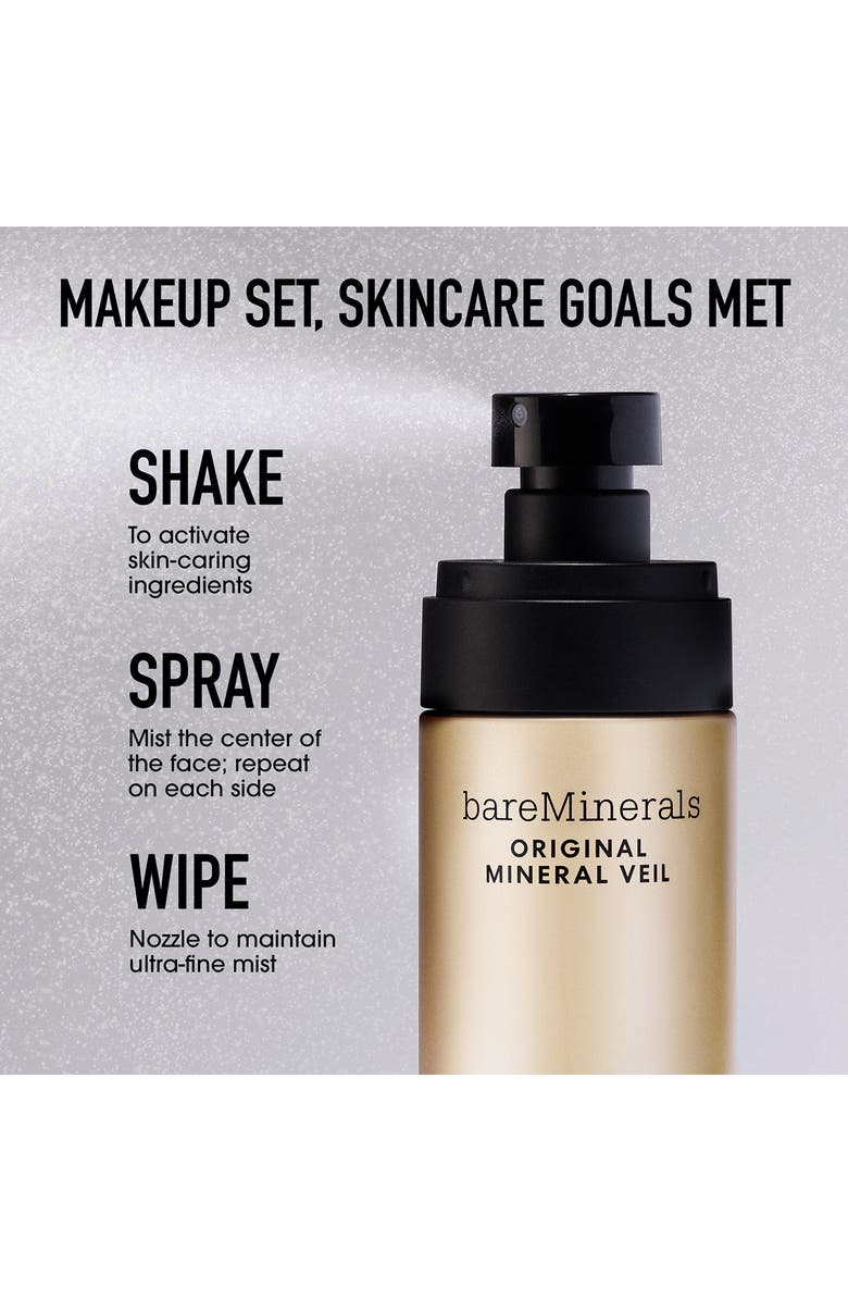 bareMinerals<sup>®</sup> ORIGINAL Mineral Veil 24-Hour Natural Matte Setting Spray, Alternate, color,