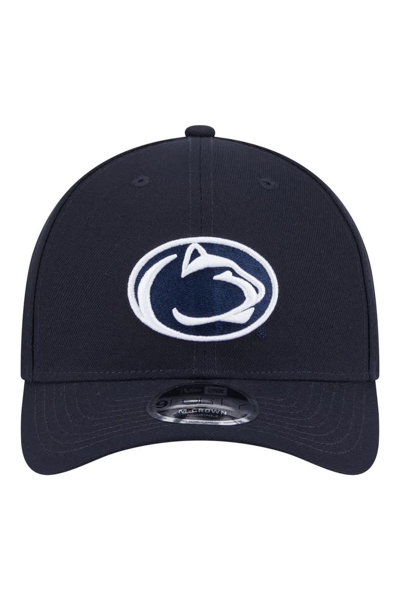 Men's New Era Navy Penn State Nittany Lions Team Collective 9FORTY M-Crown Adjustable Hat, Alternate, color, Navy