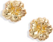 Kiara by Ki-ele Aloha Hibiscus Stud Earrings