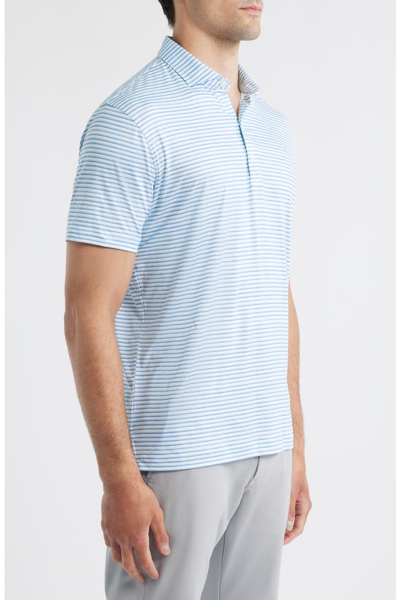 Warwick Stripe PREP-FORMANCE Polo, Alternate, color, TIDE