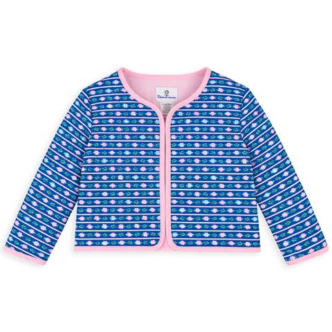 Floral Print Quilted Jacket