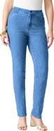 Roaman's Plus Size 24/7 Stretch Straight Leg Jean