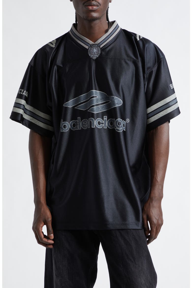 3B Football Oversize V-Neck Jersey (Men) | Nordstrom