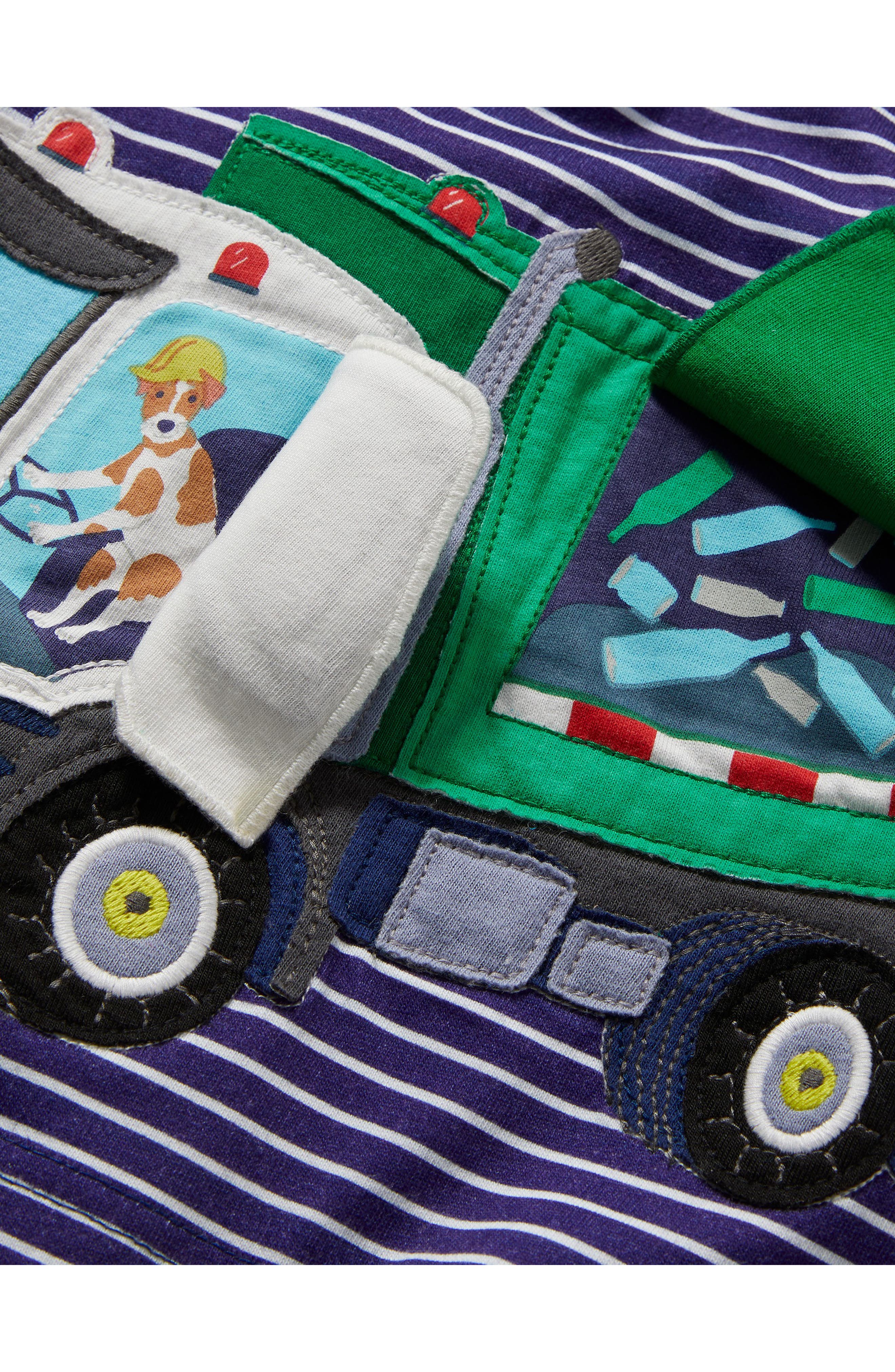 Mini Boden Kids' Lift-the-Flap Cotton T-Shirt | Nordstrom