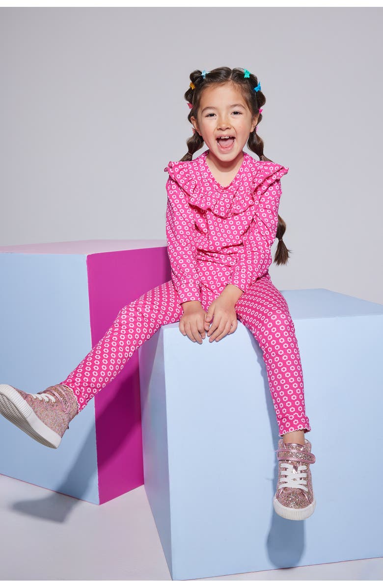 BISBY Kids' Ruffled Jody Top, Alternate, color, 