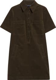 Veronica Beard Koulis Corduroy Shirtdress