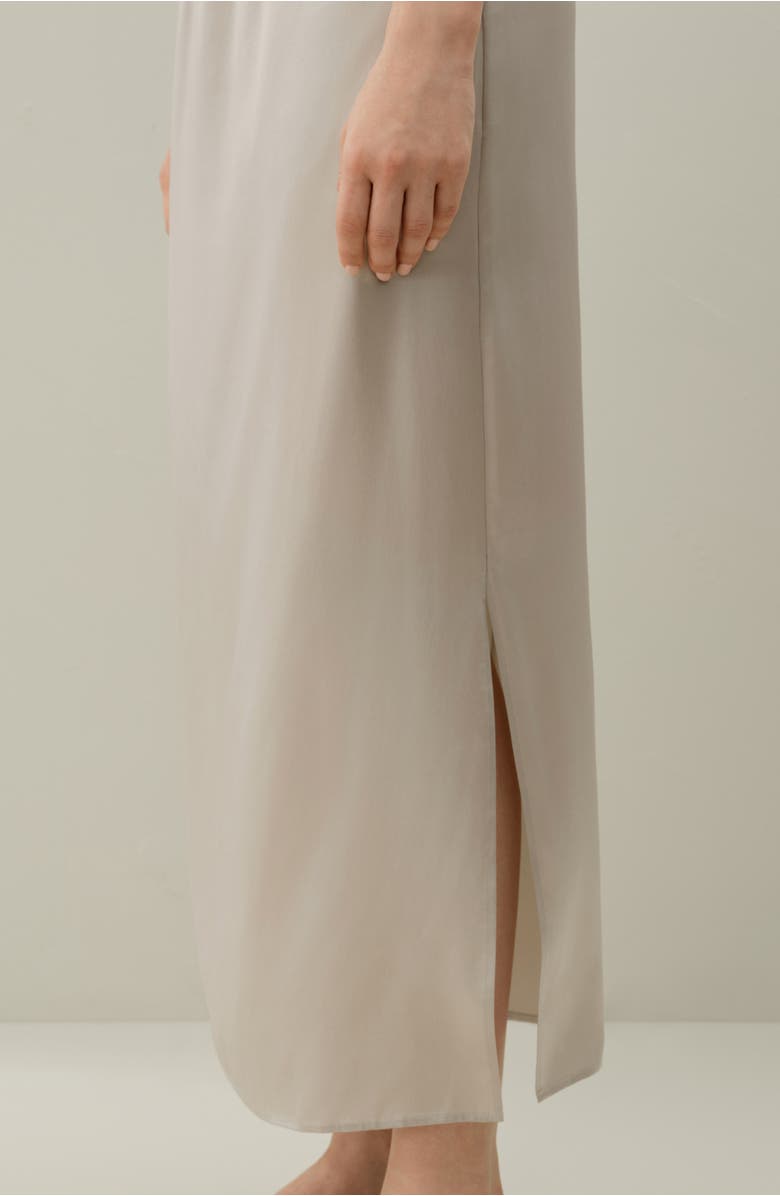 Lilysilk Washable Silk Charmeuse Pull-on Skirt, Alternate, color, Silvergray