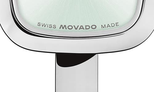 Movado Museum Cushion Bangle Watch, 21.50mm X 7.1mm In Metallic