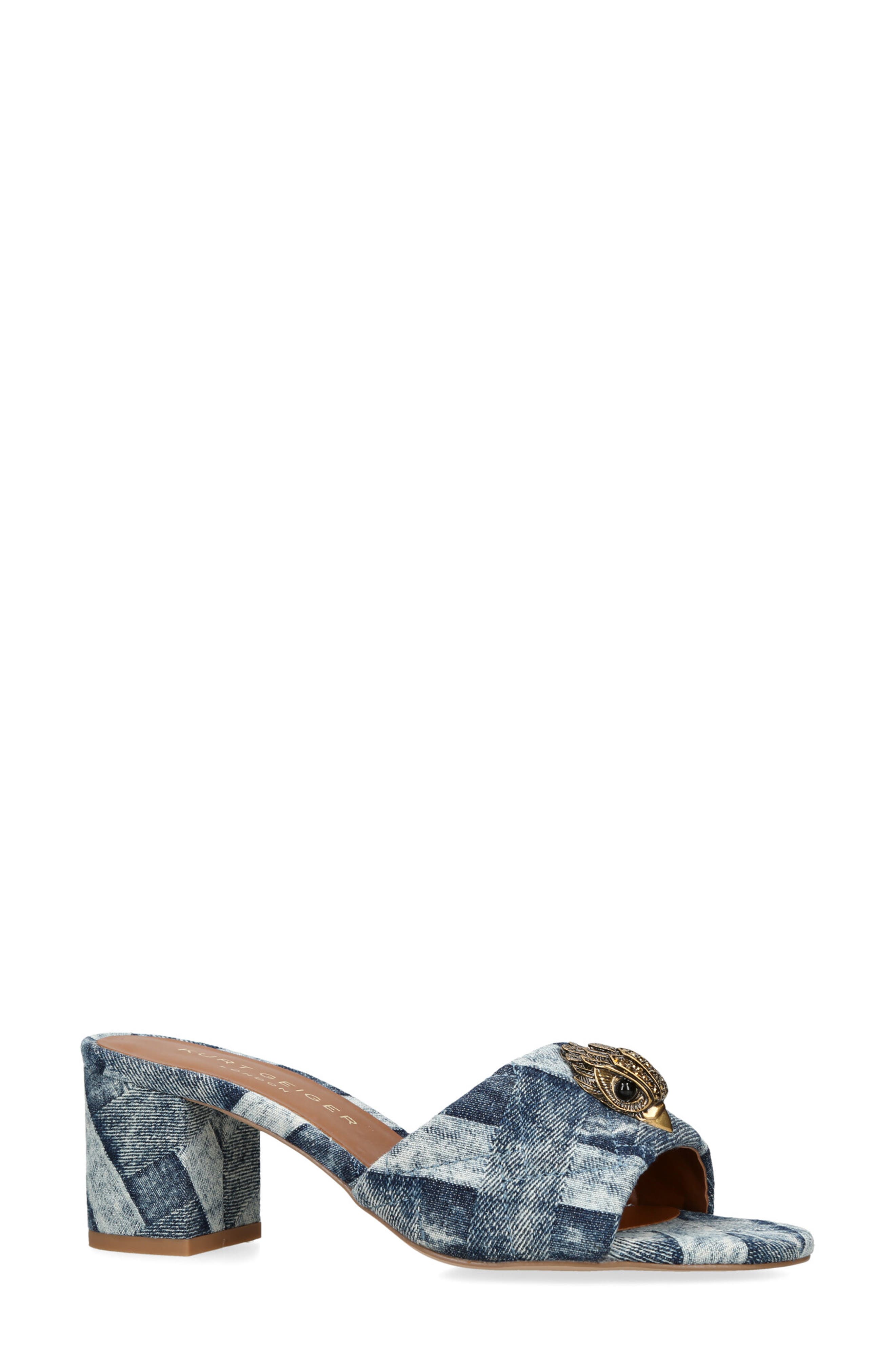 Kurt Geiger London Kensington Block Heel Slide Sandal, Main, color, 
