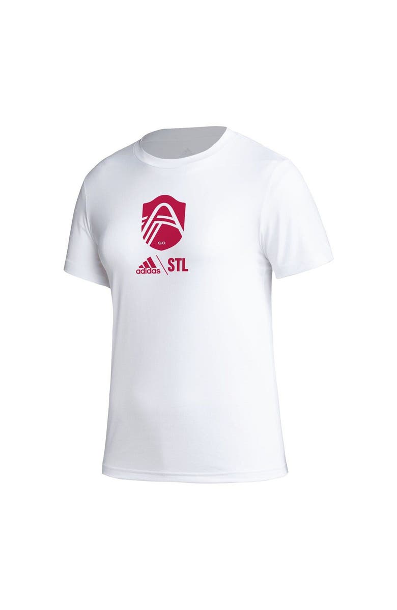 adidas Women's adidas White St. Louis City SC AEROREADY Club Icon T-Shirt, Alternate, color, White