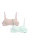 2-Pack Laser Cut Scoop Bralettes