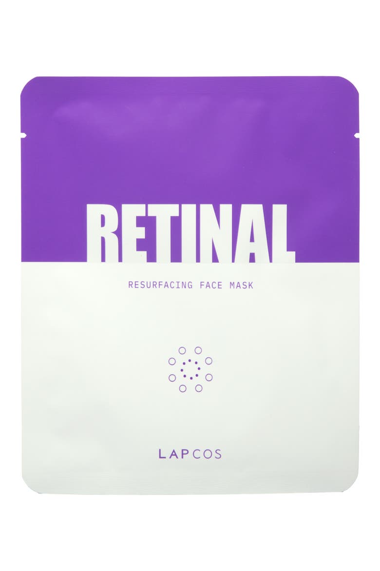 Retinal Resurfacing Sheet Mask, Main, color, PURPLE