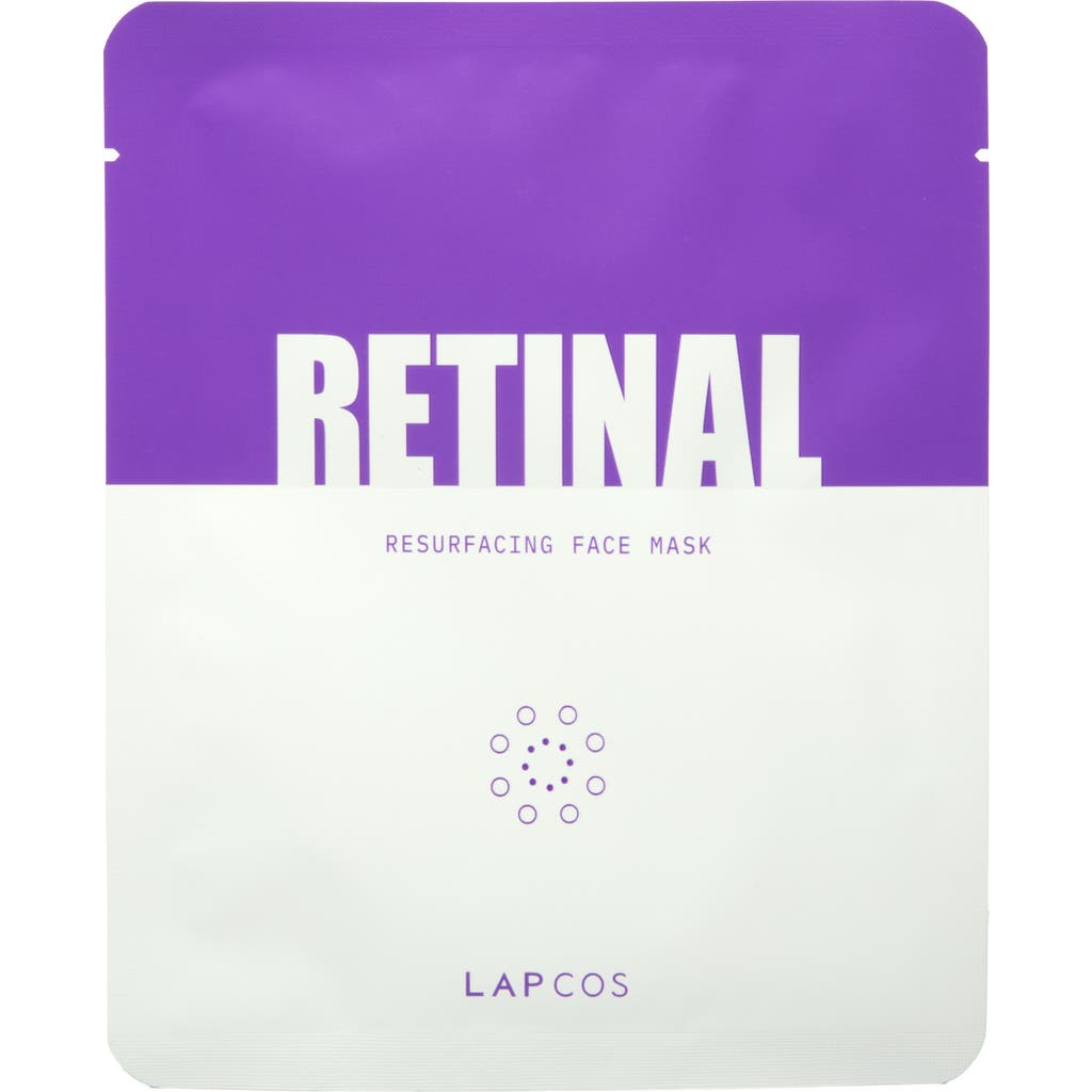 Lapcos Retinal Resurfacing Sheet Mask In Purple