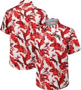 Tommy Bahama Men's Tommy Bahama Red Kansas City Chiefs Sunnyvale Blooms Camp Button-Up Shirt