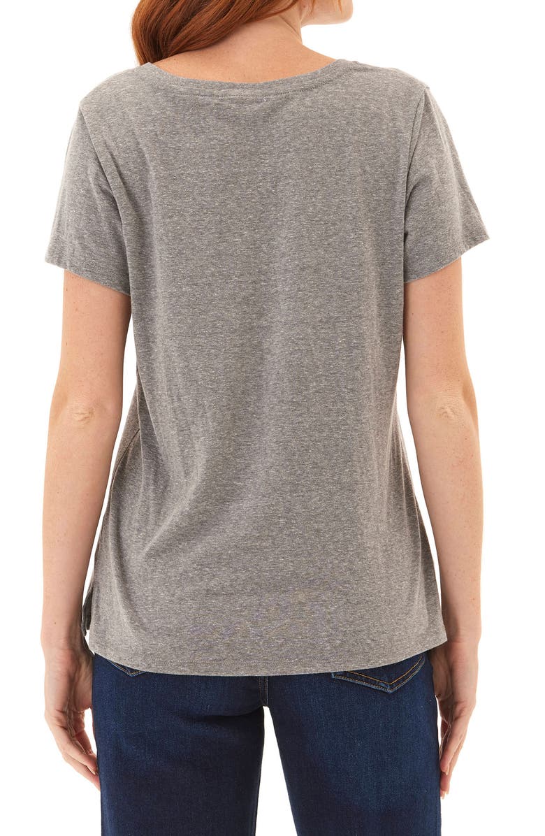 Threads 4 Thought Pattie V-Neck Triblend T-Shirt, Alternate, color, 