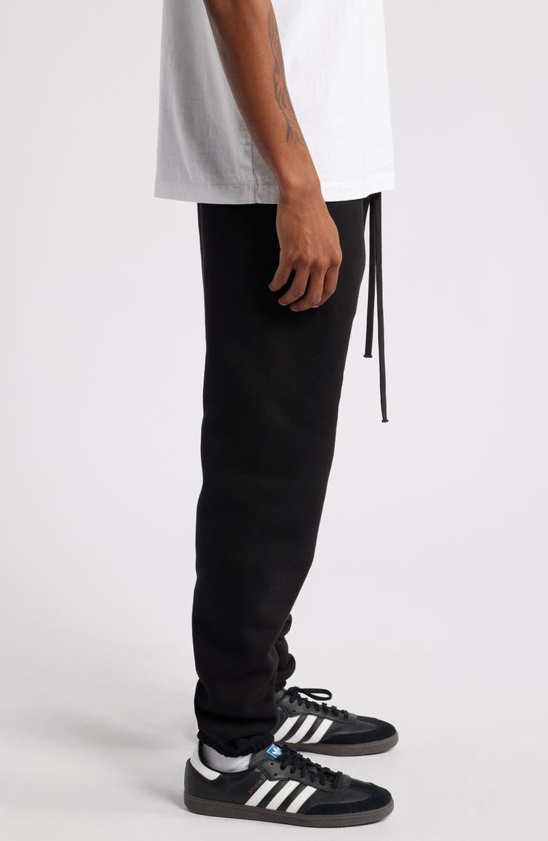 Fear of God Essentials Classic Cotton Blend Sweatpants, Alternate, color, Black