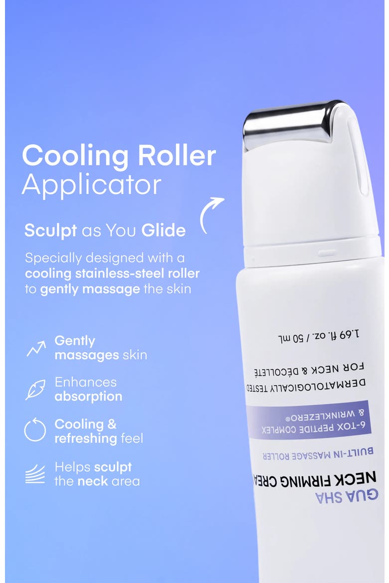 Gua Sha Neck Firming Cream, Alternate, color, Purple, White