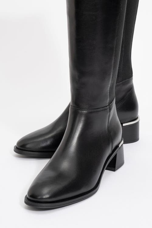 Forever & Always Shoes Rochos Leather Boot In Black