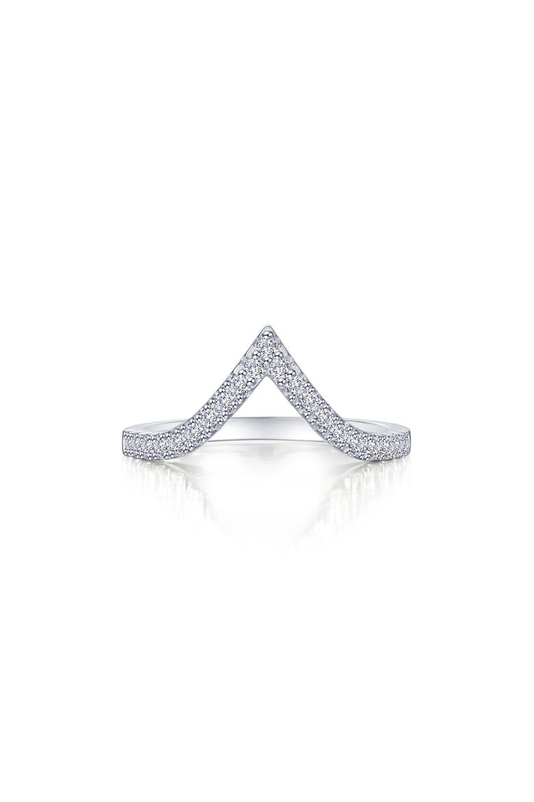 Wonder Pavé Simulated Diamond Ring, Main, color, SILVER