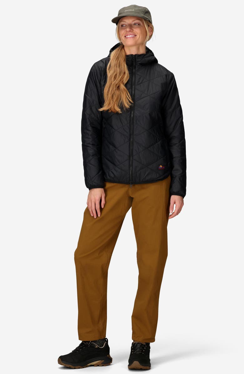 Marmot Onward Insulated Hooded Jacket, Alternate, color, Black