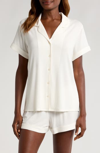 Nordstrom Moonlight Eco Rib Short Pajamas