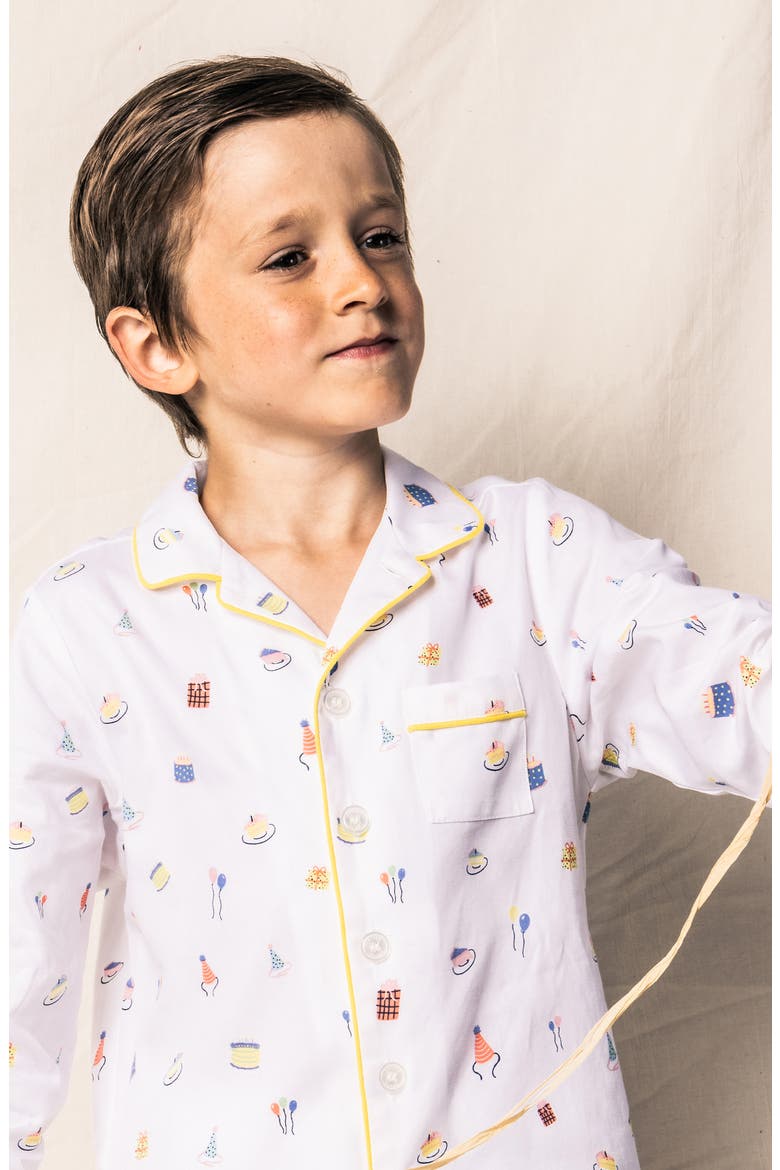 Birthday Wishes Pajama Set, Alternate, color, WHITE