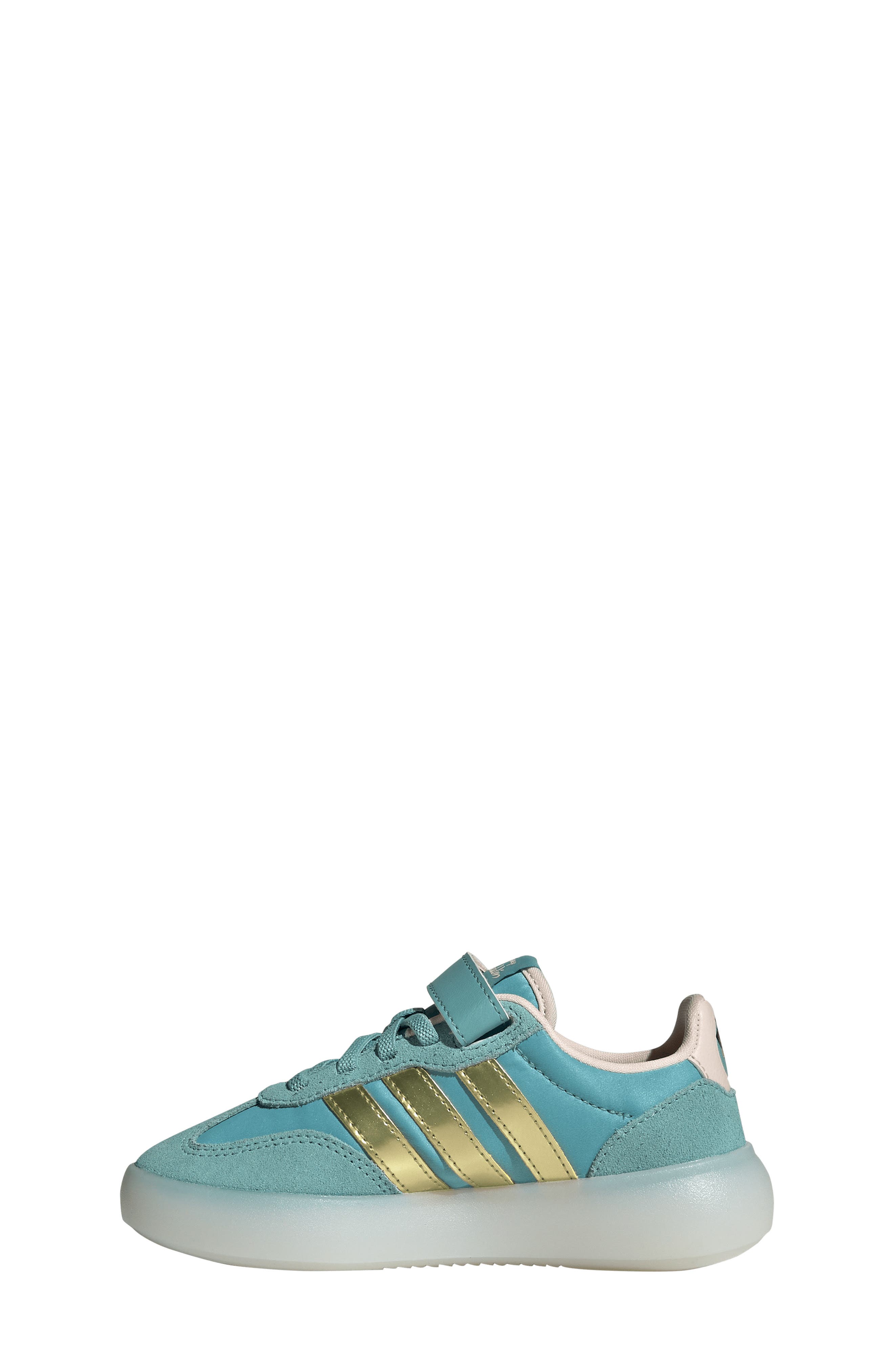 adidas Kids' Barreda Decode Sneaker, Alternate, color, Mint/ Gold/ Wonder Quartz